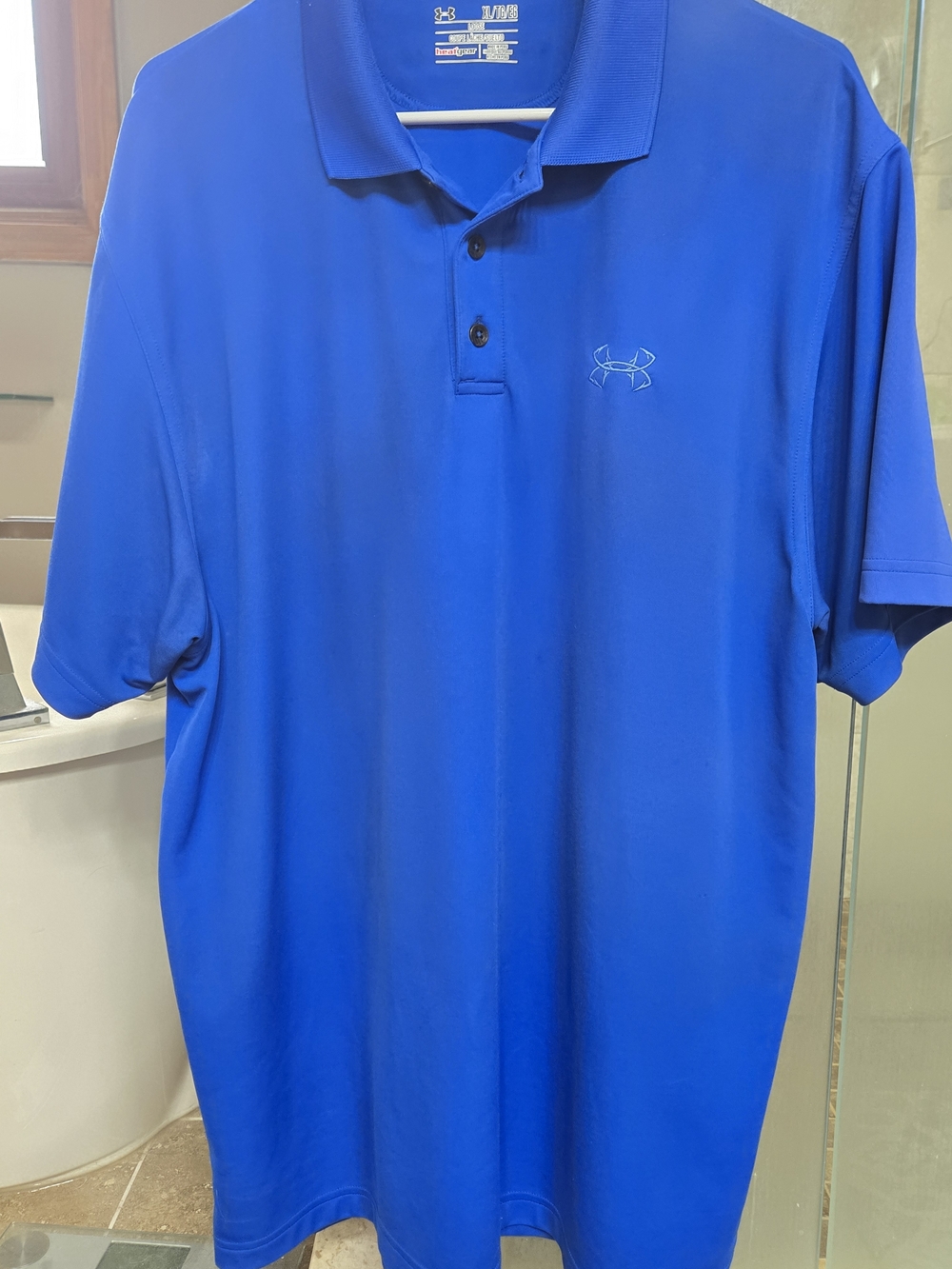 NWOT Under Armour Men’s XL Royal Blue Polo Shirt